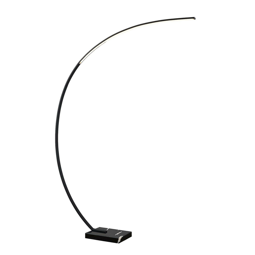 Lindby Kendra LED-Bogenstehleuchte Stehlampe Standleuchte Standlampe schwarz759
