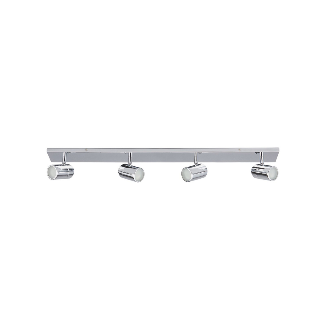 Lindby Dejan 4 Flammige Badleuchte Badlampe Lampe Leuchte Deckenlampe Silber B-Ware - 6291106550894