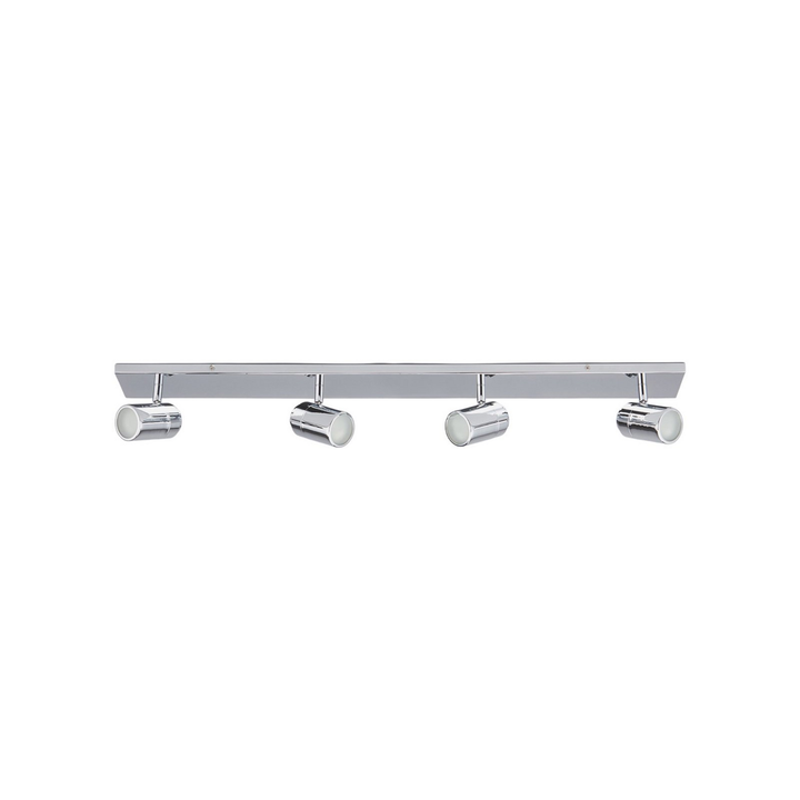 Lindby Dejan 4 Flammige Badleuchte Badlampe Lampe Leuchte Deckenlampe Silber B-Ware - 6291106550894