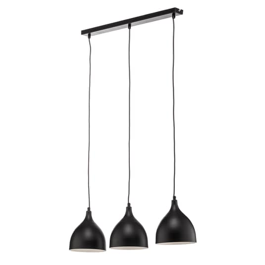 B-Ware Euluna Pendelleuchte Nanu Hängeleuchte Leuchte Lampe Metall Schwarz 3 Flammig203