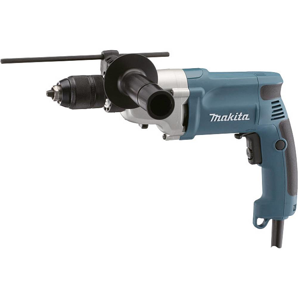 Makita DP4011J 2-Gang-Bohrmaschine Bohrhammer Schrauber 720 W inkl. Koffer