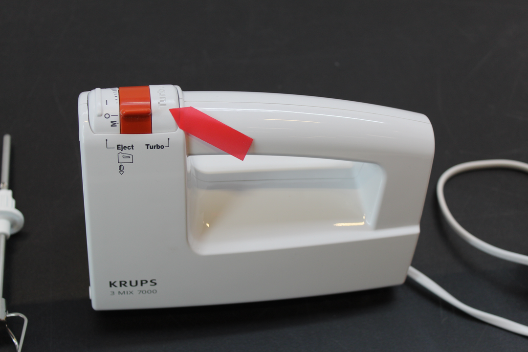 Krups Handmixer Rührgerät Handmixer Edelstahl Weiß Küchenmaschine Siehe Text C-Ware