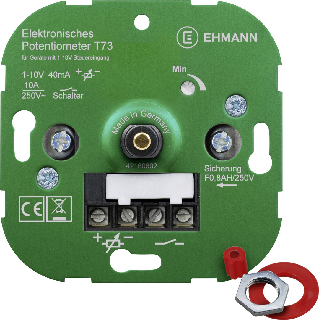 Ehmann T73 Unterputz Dimmer Elektronischer Potentiometer Unterputz-Dimmer 230V