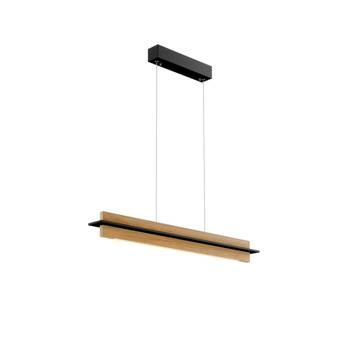 Rothfels Lexa Led Pendellampe Hängeleuchte Deckenlampe Lampe Eiche Schwarz 78 Cm B-Ware - 4251096570373