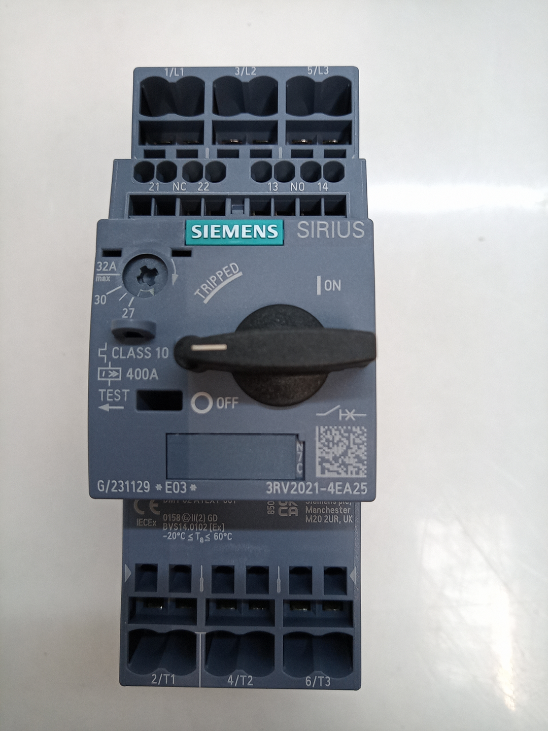 Siemens 3RV2021-4EA25 Leistungsschalter Schalter RoHS-konform  1 St.