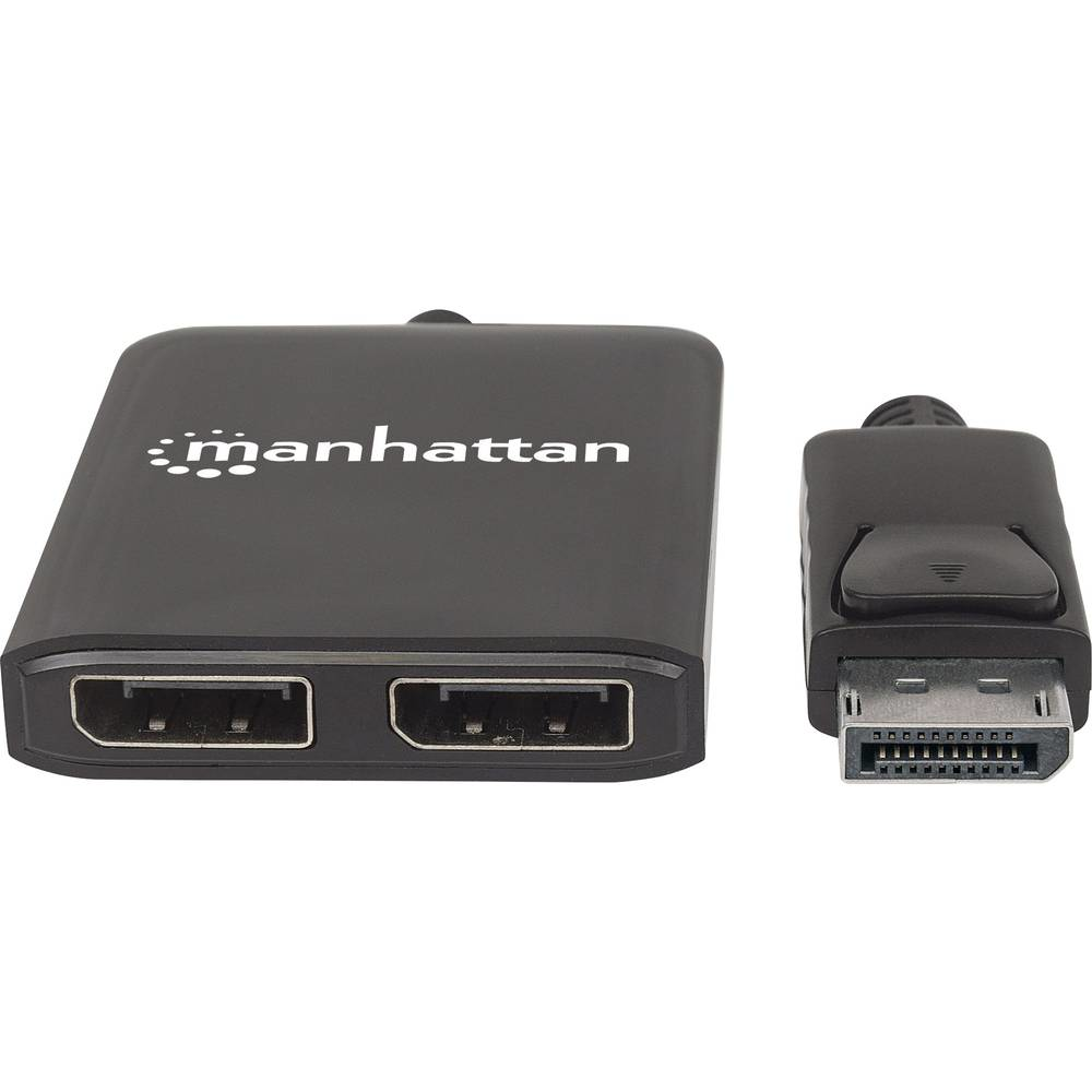 B-Ware Manhattan 207768 2 Port Display Port Splitter Switch Hdmi 3810 X 2160 Pixel Tv572