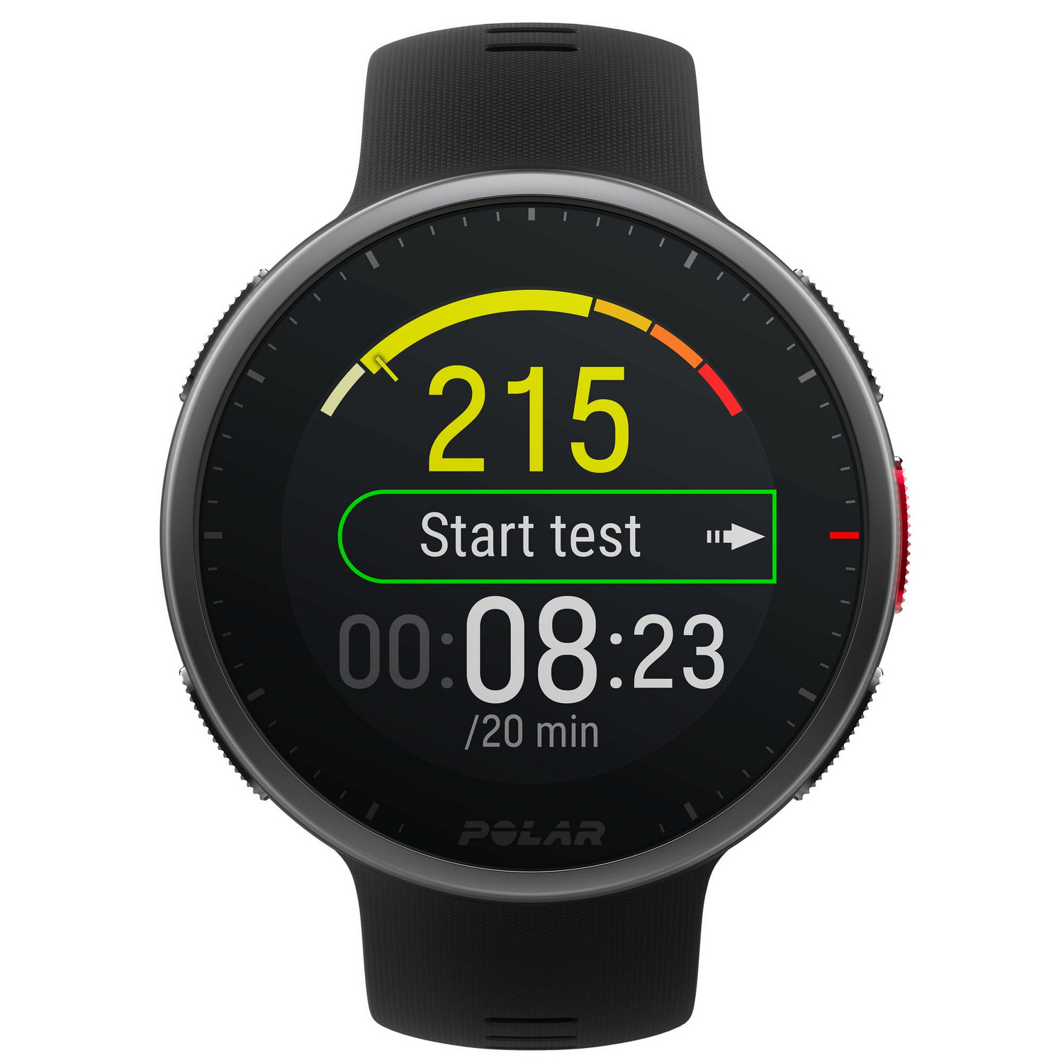 B-Ware Polar Vantage V2 Sportuhr Fit M/L Uhr Multisportuhr Fitnesstracker Gps Schwarz