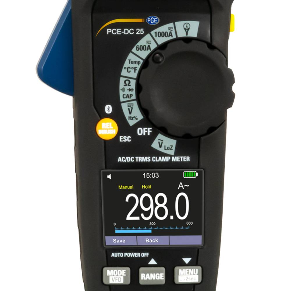Pce Instruments Amperemeter Pce Dc 25 Messgeräte Multimeter Messgerät Defektware D-Ware - 4250348727534