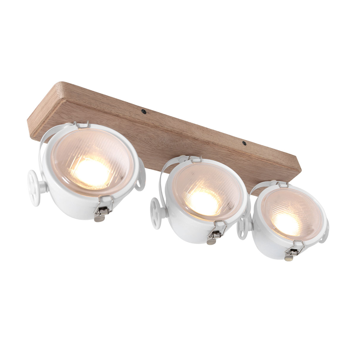 Mexlite Deckenleuchte Spot 3 Fl. Michelle 3106 W Weiß Deckenlampe Lampe Leuchte B-Ware