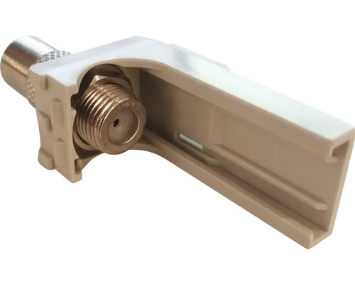 Hager IEC-Stecker VZ317FS Modul Leuchten Elektro Elektroinstallation 2 STÜCK
