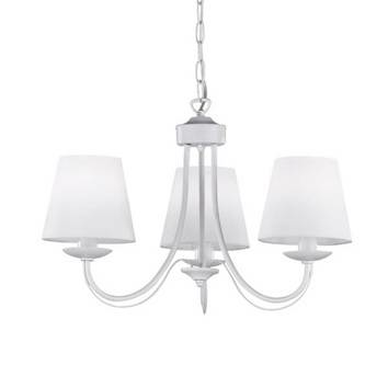 B-Ware Trio Lighting Kronleuchter Cortez Deckenlampe Deckenleuchte Lampe Weiß 3 Flammig