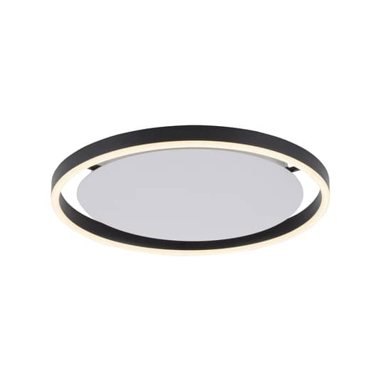 B-Ware Leuchten Direkt Led Deckenlampe Ritus Hängeleuchte Lampe ø 39,3cm Anthrazit 20 W
