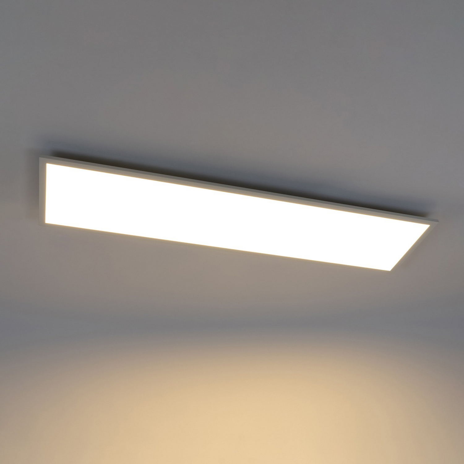 B-Ware Lindby Led Panel Deckenleuchte Leuchte Luay Weiß Fernbedienung Dimmbar Cct