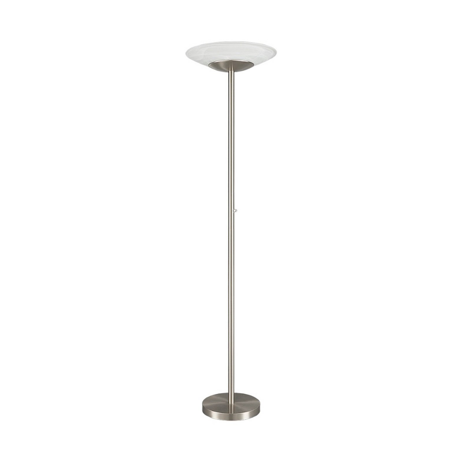 B-Ware Lindby Stehleuchte Deckenfluter Led Ragna Nickel Metall Dimmer Dimmbar818