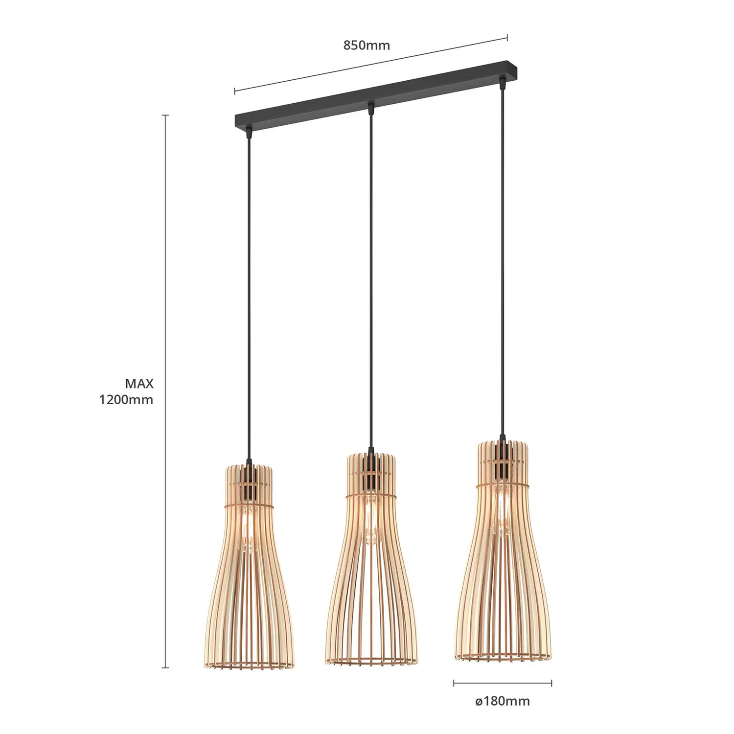 Euluna Hängeleuchte Bottle Deckenlampe Pendelleuchte Deckenleuchte Leuchte La881 B-Ware - 5907623619907