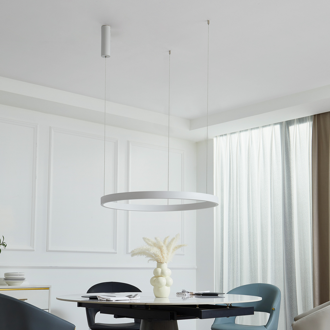 Arcchio Answin Led Hängeleuchte 49 W Weiß Hängelampe Lampe Leuchte Spot Lic228 B-Ware