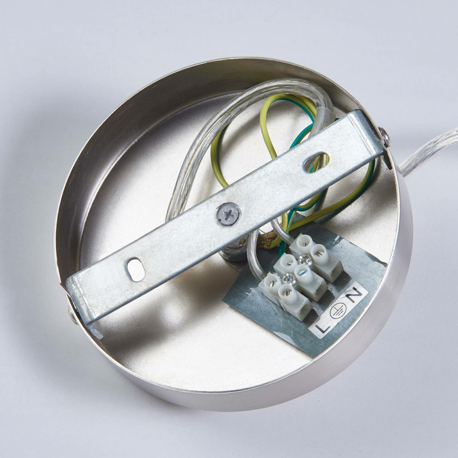 B-Ware Lindby Pendelleuchte Letty Hängelampe Deckenlampe Leuchte E27 Industriell Nickel
