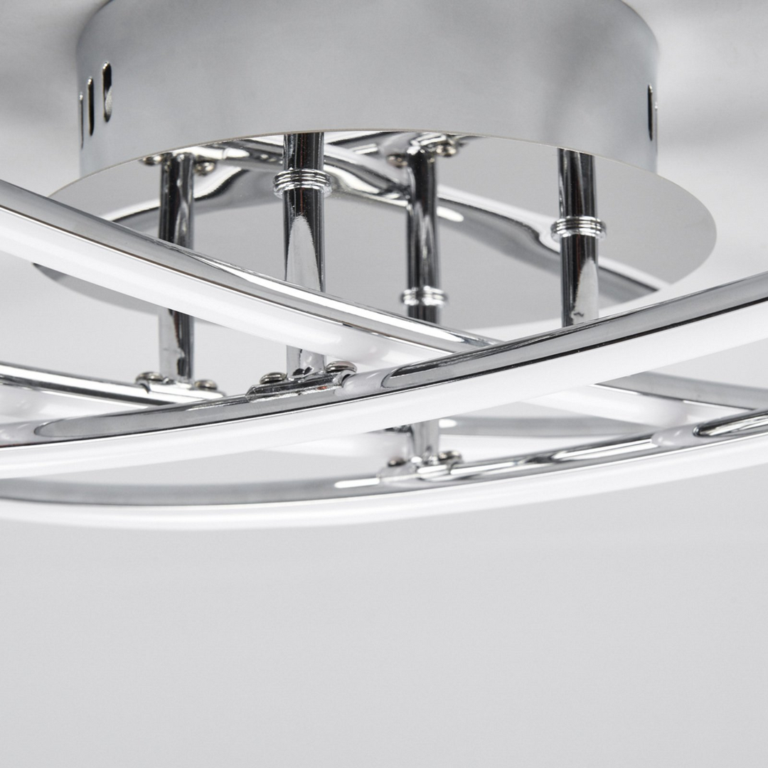 Lindby LED-Deckenlampe Yael Wohnzimmerleuchte Deckenlampe Designer-Dekoleuchte