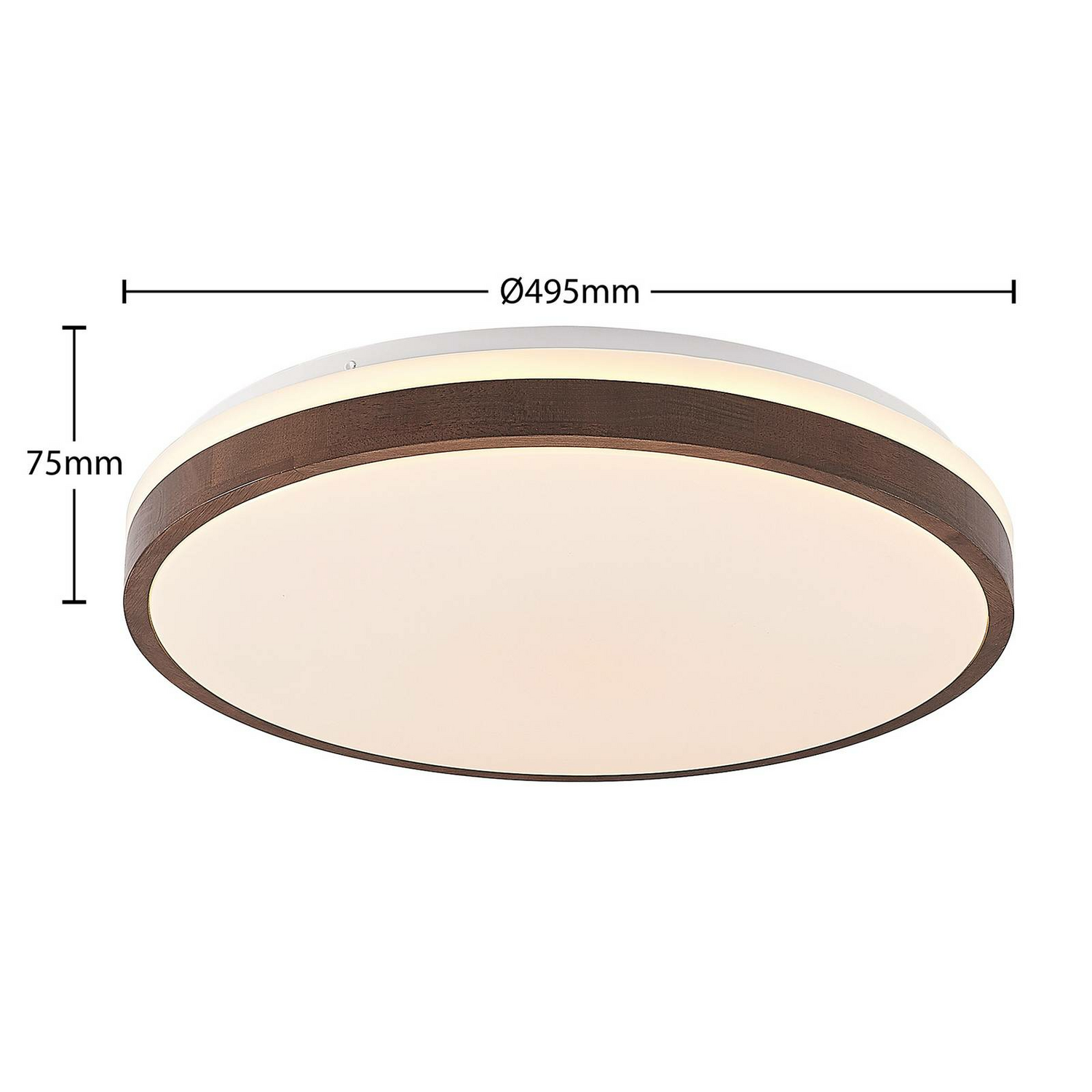 Plafonnier LED Lindby Hudsona, lampe de plafond, lampe, éclairage de salon, intensité variable, produit de seconde main 