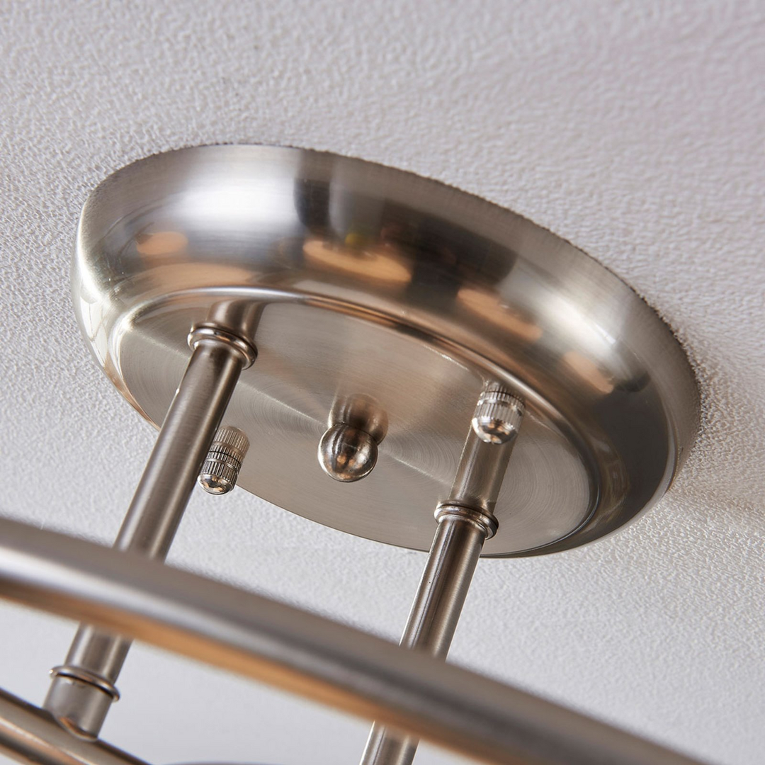 Lindby Esszimmer-Deckenlampe Deckenlampe Lampe Leuchte Svean Licht E14 6-flammig