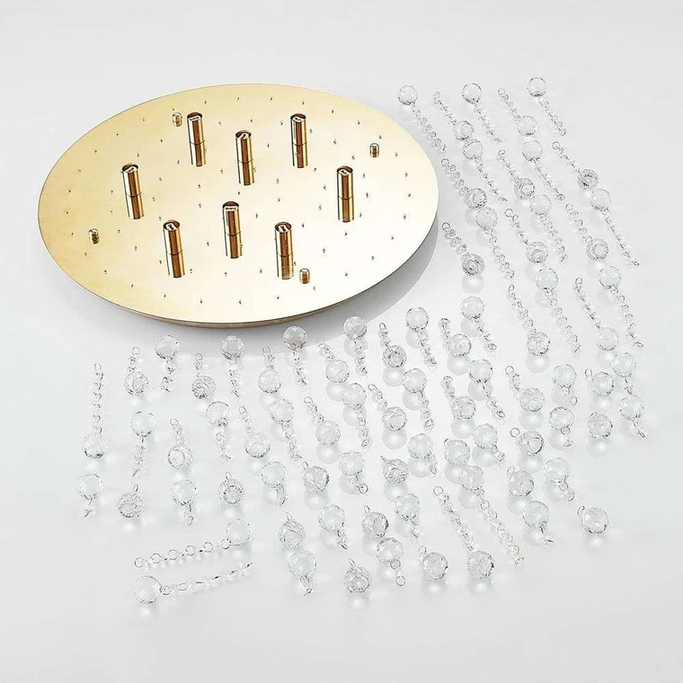 Lindby Gillion Deckenlampe Hängelampe Deckenlicht Wohnzimmerleuchte G9 8-flg 953