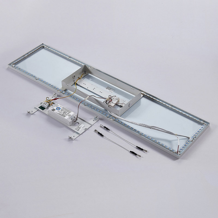 Arcchio Led Panel Brenda Deckenlampe Deckenlampe Fernbedienung 29,5 X 119,5cm787 B-Ware