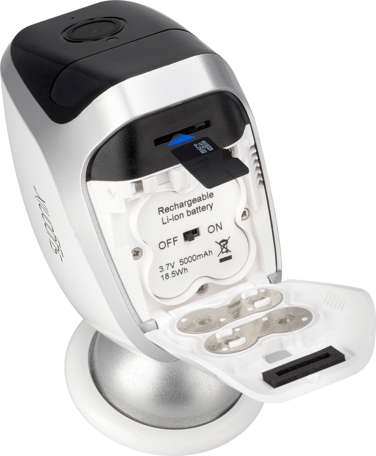 B-Ware Sygonix Sy 4452324 Wlan Ip überwachungskamera Kamera 1920 X 1080 Pixel Weiß Cam