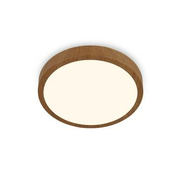 B-Ware Briloner Led Deckenlampe Runa Wood Deckenlampe Leuchte Holzoptik 3.000 K ø324