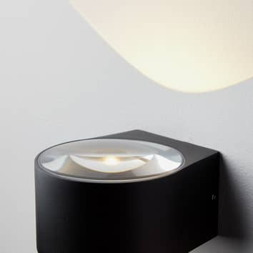 B-Ware Loom Design Frey Led Wandleuchte Wandlampe Leuchte Lampe Licht Ip65 2x6 W Schwarz