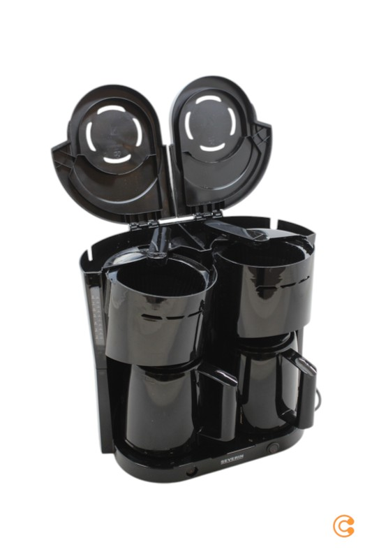 Severin Kaffeemaschine Duo Filterkaffeemaschine 2 Thermokannen Siehe Text/F613 C-Ware