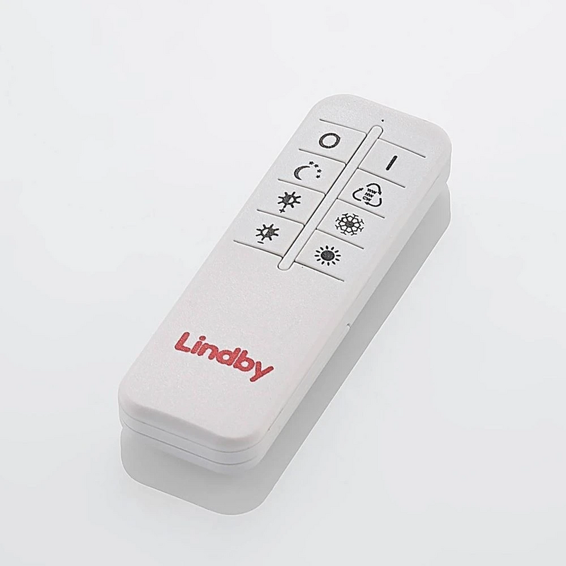 B-Ware Lindby Qiana Led Deckenlampe Cct Leuchte Lampe Led Schwarz Dimmbar Fernbedienung