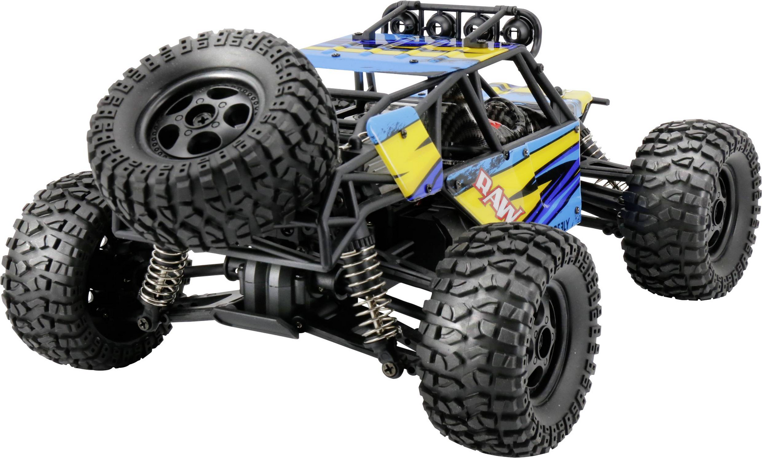 B-Ware Reely Raw Orange Brushed 1:14 Rc Modellauto Elektro Monstertruck Allradantrieb