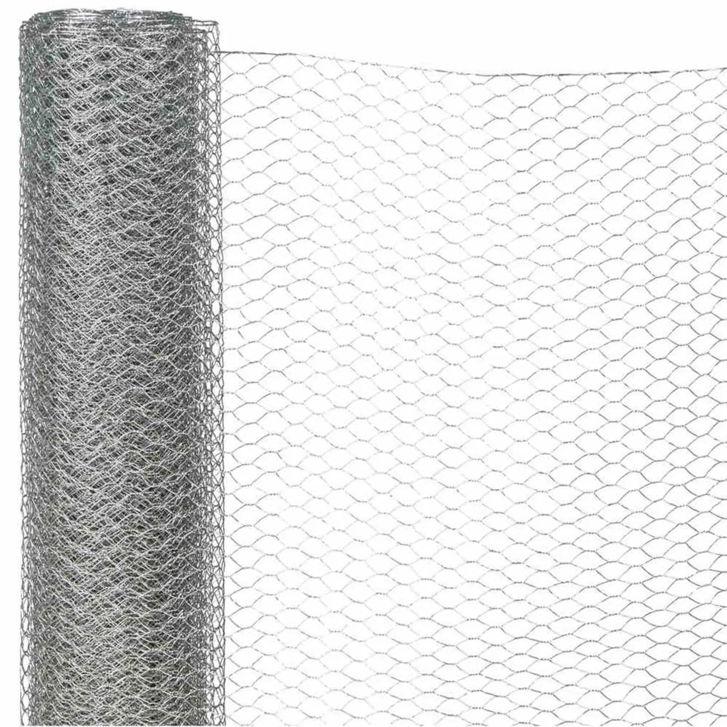 B-Ware Siena Garden 6eck Geflecht Vz 13 500 Drahtzaun Zaungeflecht Sechseck 10m 5 Stück - 4019111439445