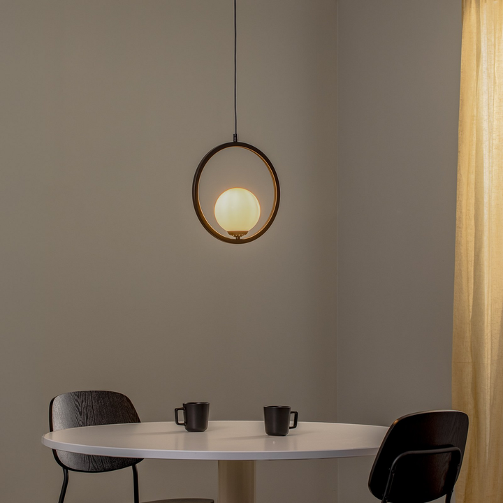 Euluna Pendelleuchte Boston Deckenlampe Hängeleuchte E14 Ein Glasschirm Stehend B-Ware - 5902693755937