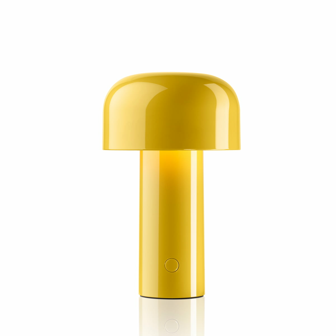Flos Bellhop Akku-Tischleuchte Schreibtischlampe Deko-Bürotischleuchte LED gelb