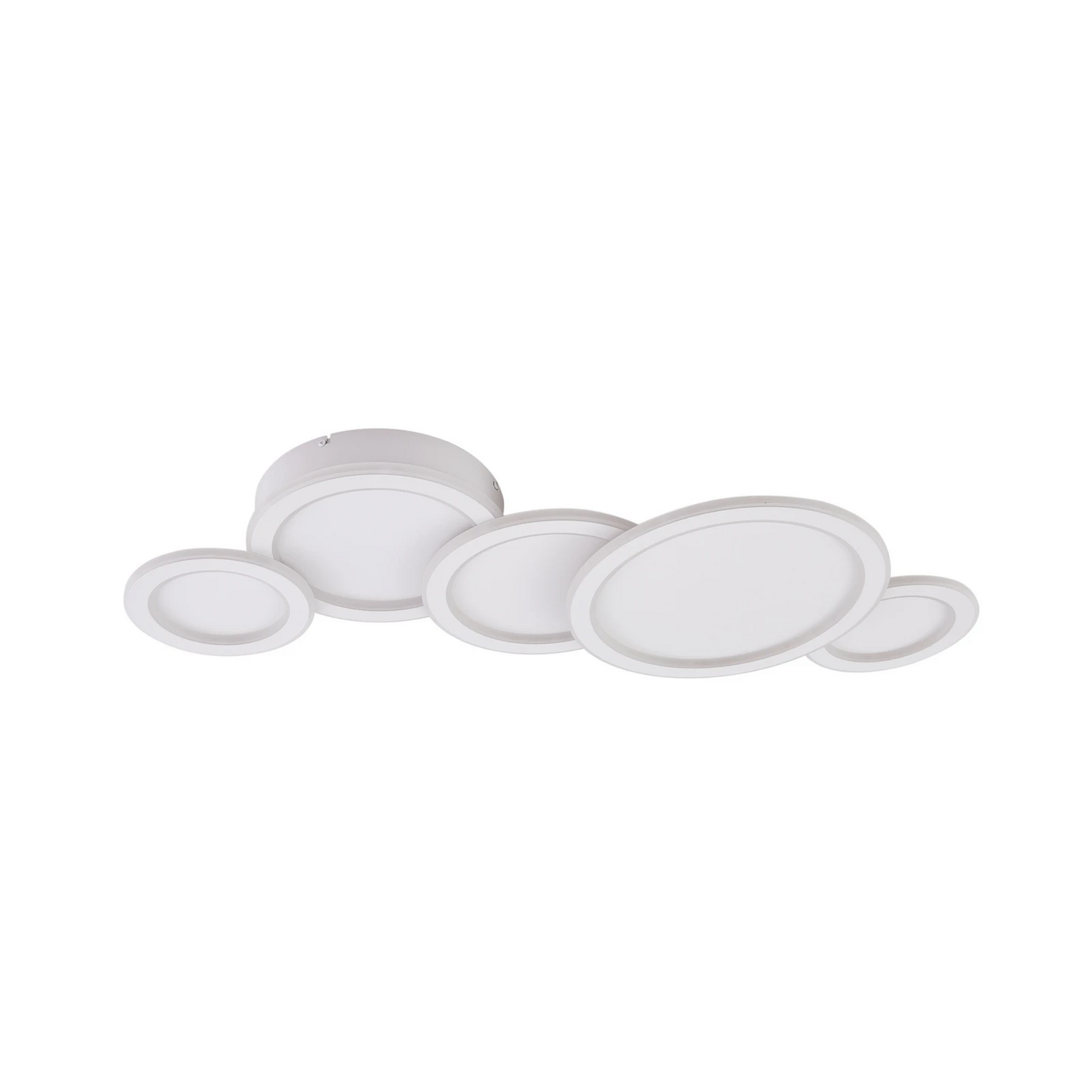 Lucande Led Deckenleuchte Diala Weiß Metall 96 Cm Deckenlampe Lampe Leuchte Spot B-Ware - 4251911791617