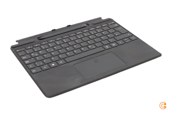 Microsoft Surface Pro Signature Keyboard Tastatur QUERTZ mit Fingerabdruckleser