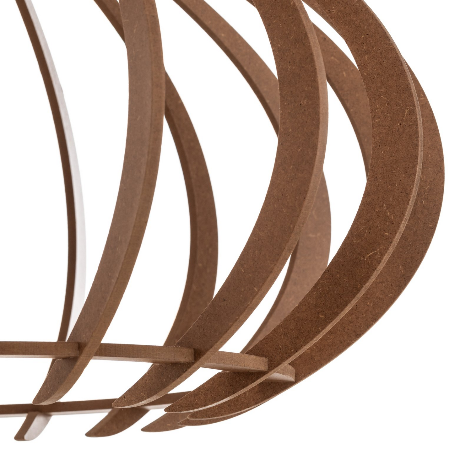 Nowodvorski Lighting Hängeleuchte Ika Id Mit Holzlamellen Schirm ø 51cm Lampe B-Ware - 5903139417495