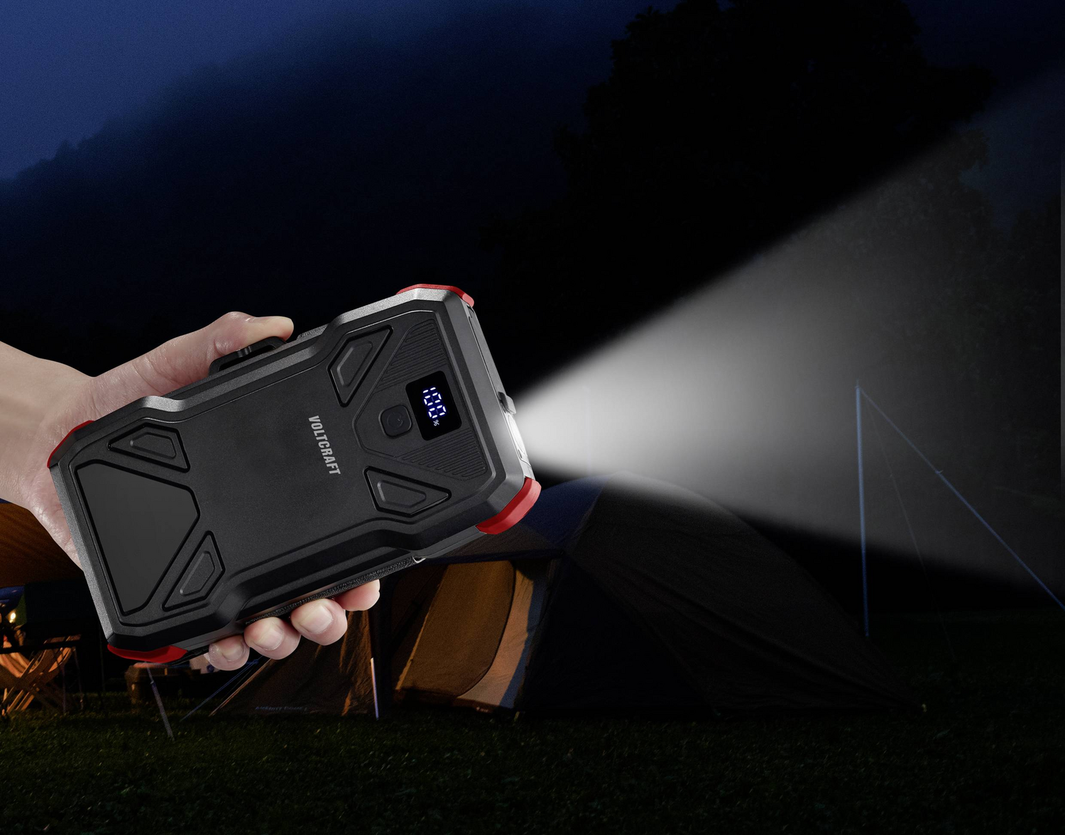 B-Ware Voltcraft Vc Spb 20.000 Vc 14456835 Solar Powerbank Ladestrom Solarzelle 3 A 940