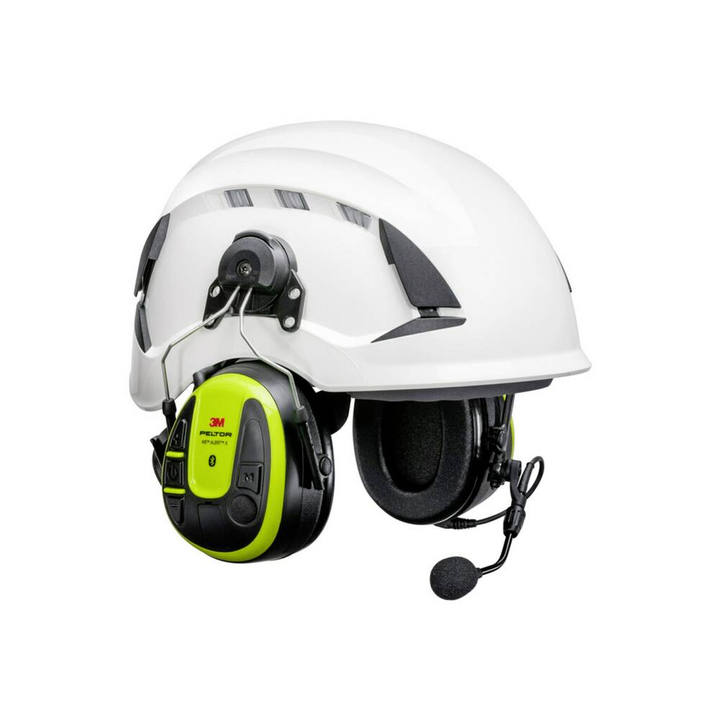 3 M Peltor Ws Alert X Headset Hörschutz Hellgelbe Schalen Befestigung Schutzhelm B-Ware