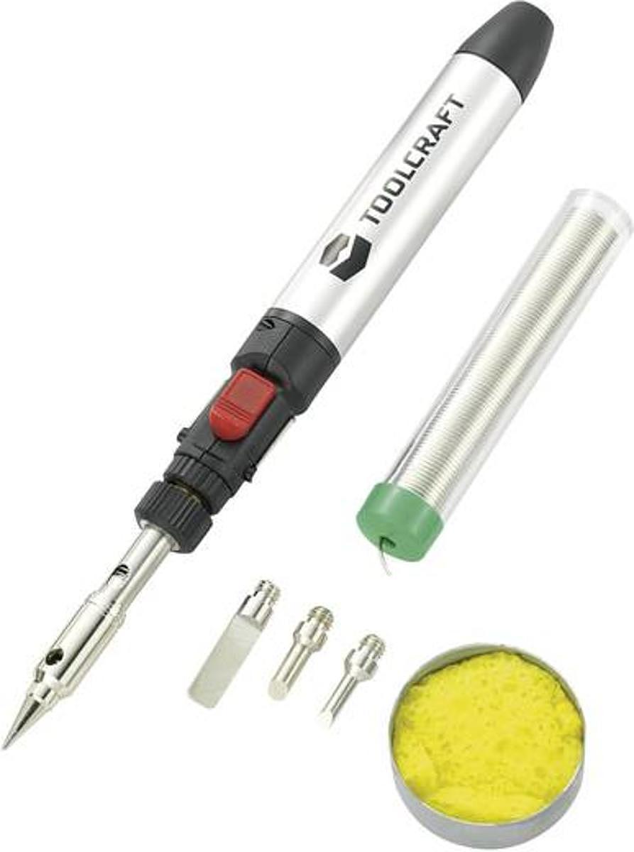 B-Ware Toolcraft Pt237 Gaslöt Set 7tlg. 1300 °C 130 Min Gasbrenner Gaslöter Set - 4016138766073