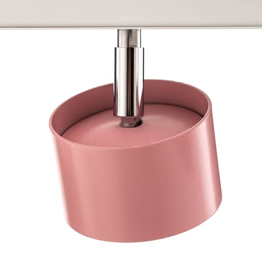 Euluna Deckenstrahler Cloudy Deckenlampe Deckenlicht Leuchte Dreiflammig Rosa B-Ware - 5902693776116