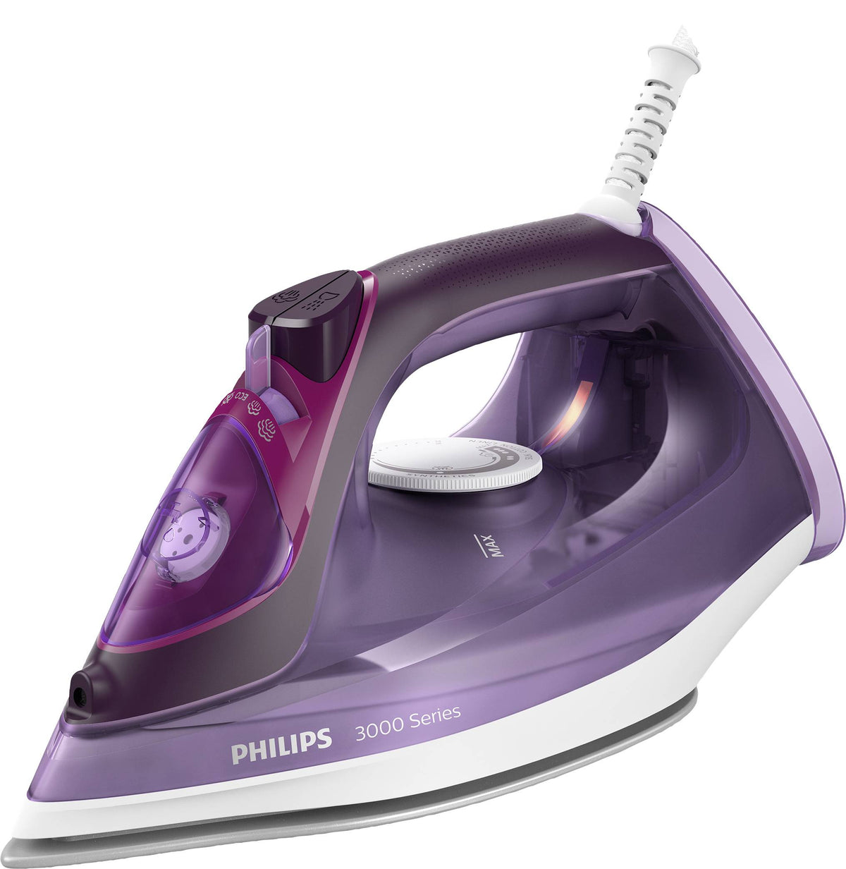 Philips Home DST3041/30 Dampfbügeleisen Lila 2600 W Bügeleisen Haushaltsgerät - 8720389003097