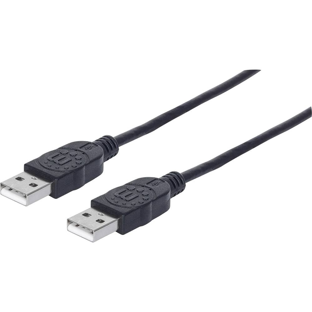 5 STÜCK Manhattan USB-Kabel USB 2.0 USB-A Stecker Verbindungskabel