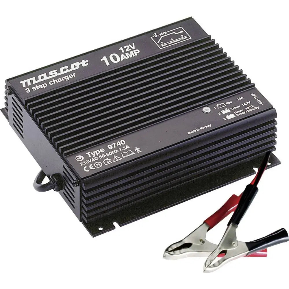 B-Ware Mascot Bleiakku Ladegerät Batterielader 36 V Tischgerät Krokoklemmen - 7057070039228