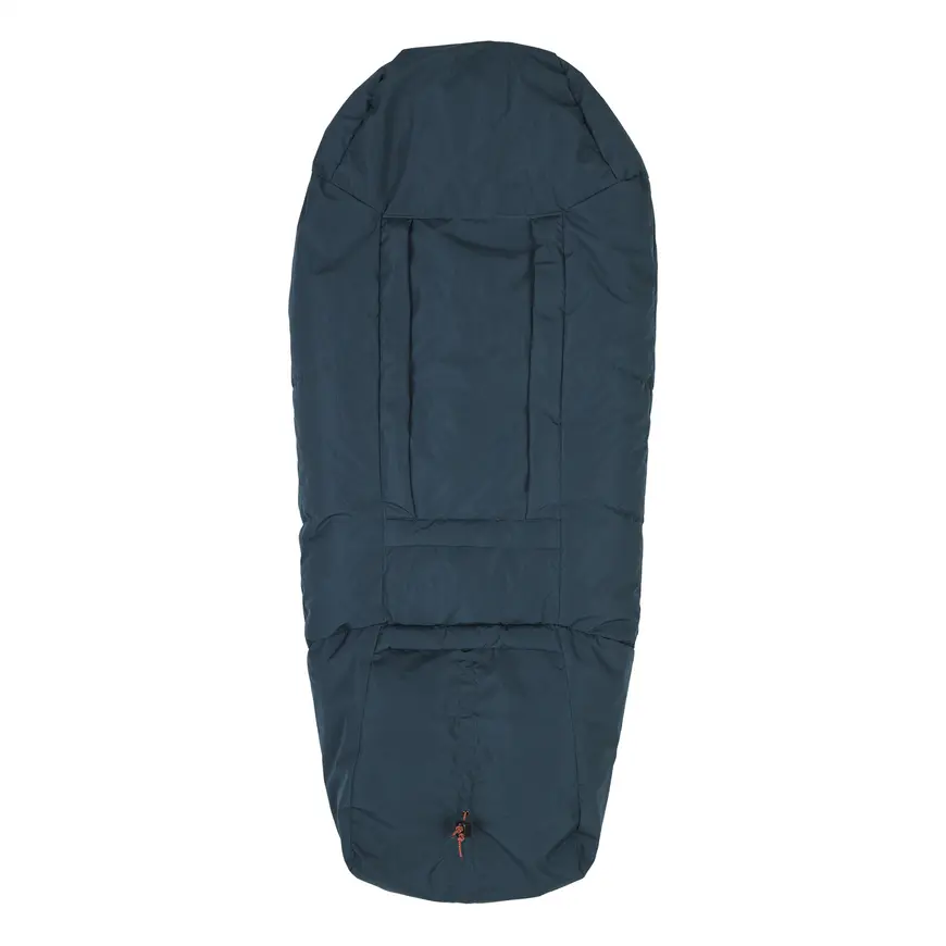 B-Ware Voksi Fußsack Schlafsack Kinderwagen Adventure Poppy Blue Daunenfüllung 105x50cm - 7072754017507