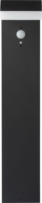 Lampe sur pied solaire d'extérieur Sygonix, 6 W, blanc neutre, noir