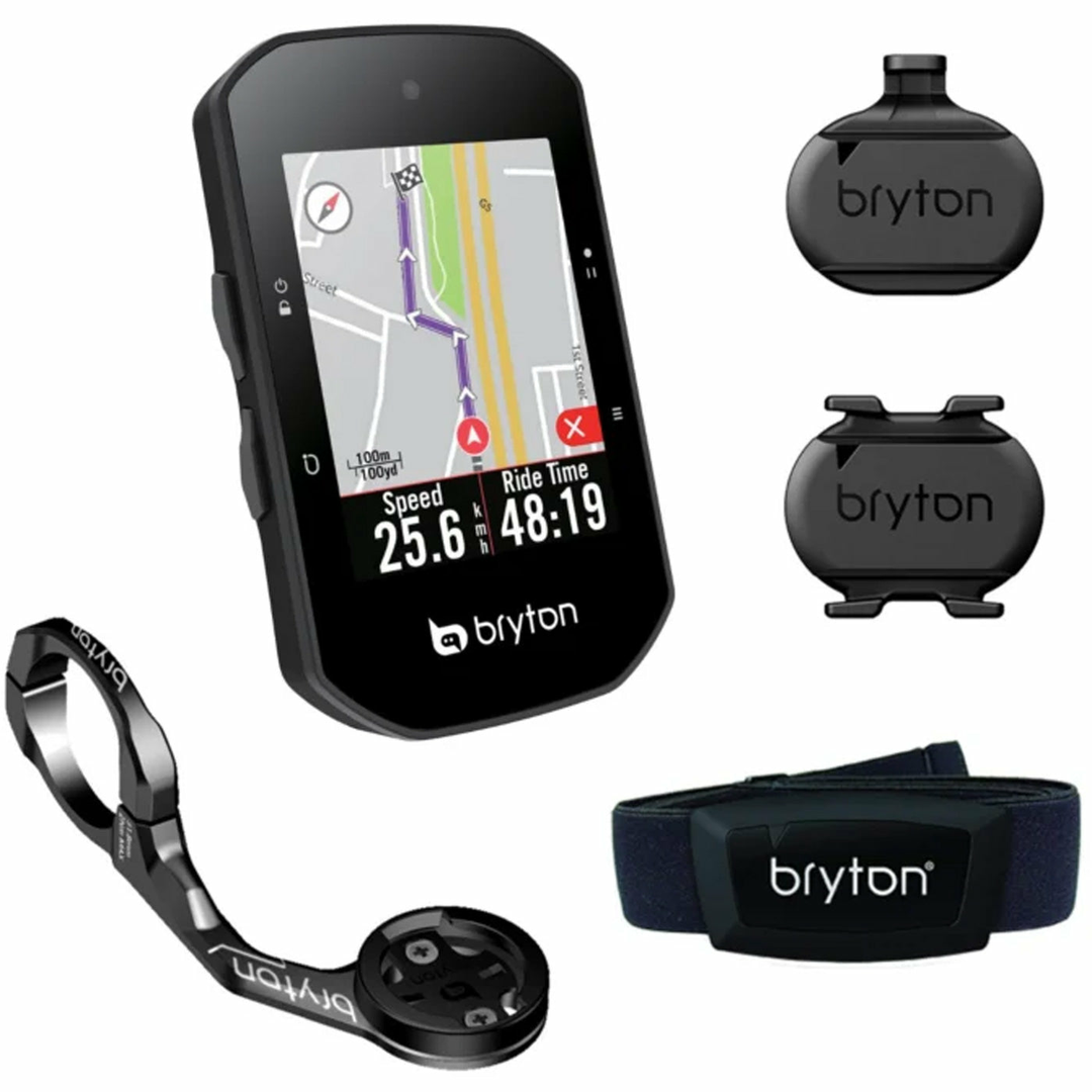 Bryton Rider S500 T GPS Bike Computer Fahrradcomputer Fahrrad with Sensor Pack