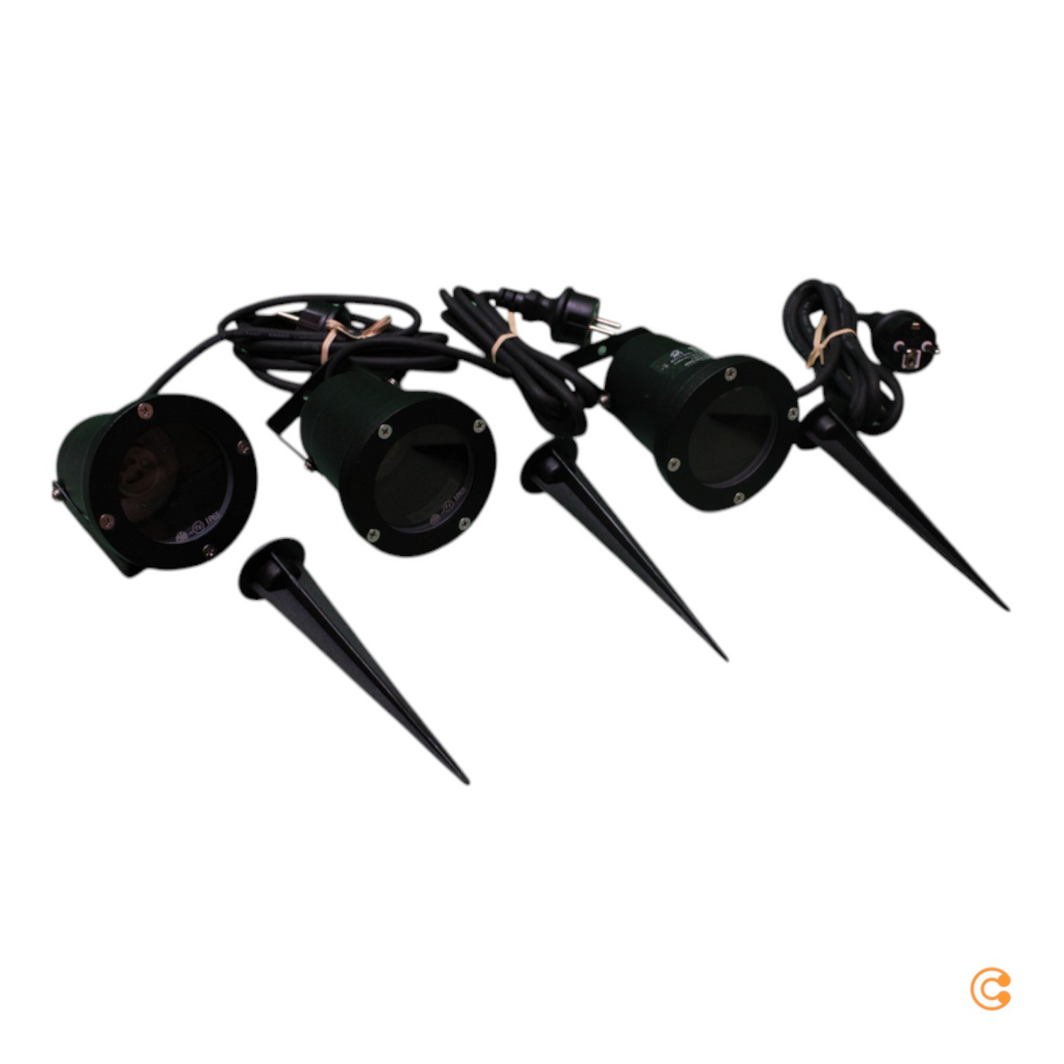 B-Ware Paulmann Special Line Led Erdspieß Gartenleuchte Wegelicht 3er Set Gu10 Schwarz