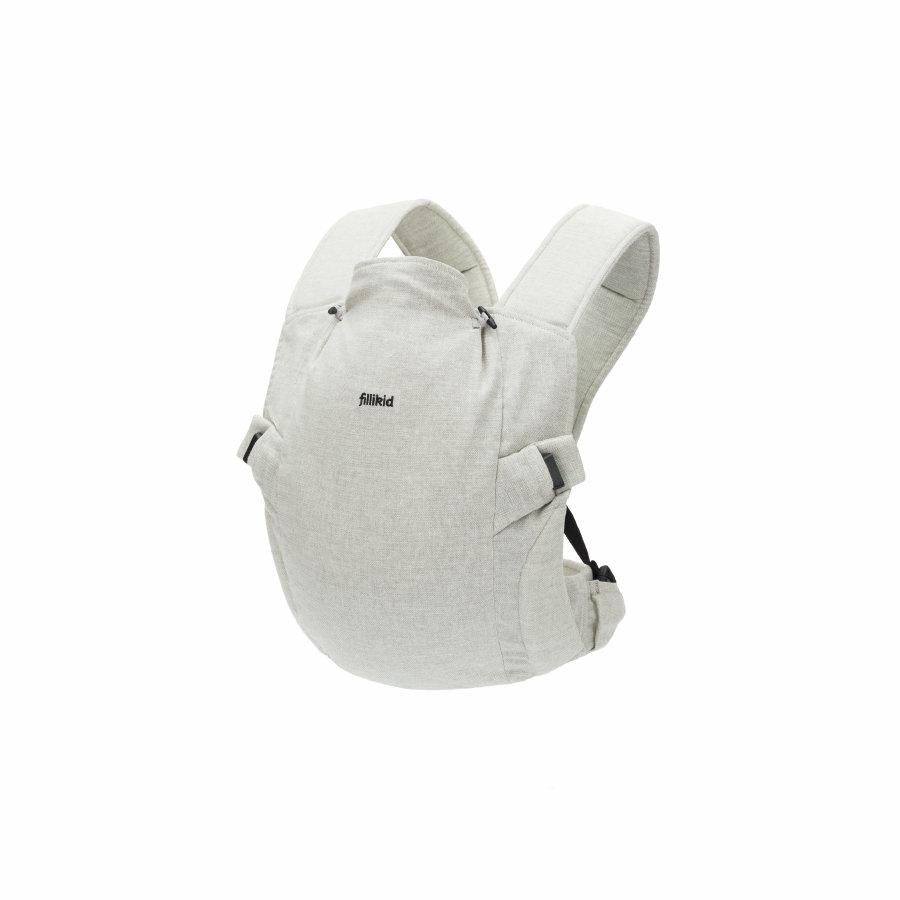 B-Ware Fillikid Bauchtrage Babytrage Kindertrage Rückentrage Kopfstütze Trage Natu919